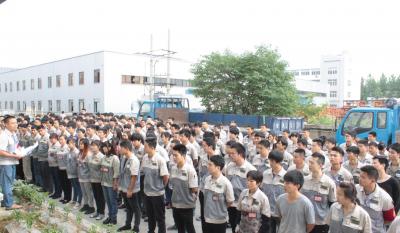 钣金事业部积极相应号召，召开全事业部“安全活动月”带头大会